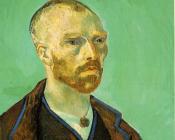 文森特 威廉 梵高 : 自画像，献给保罗高更